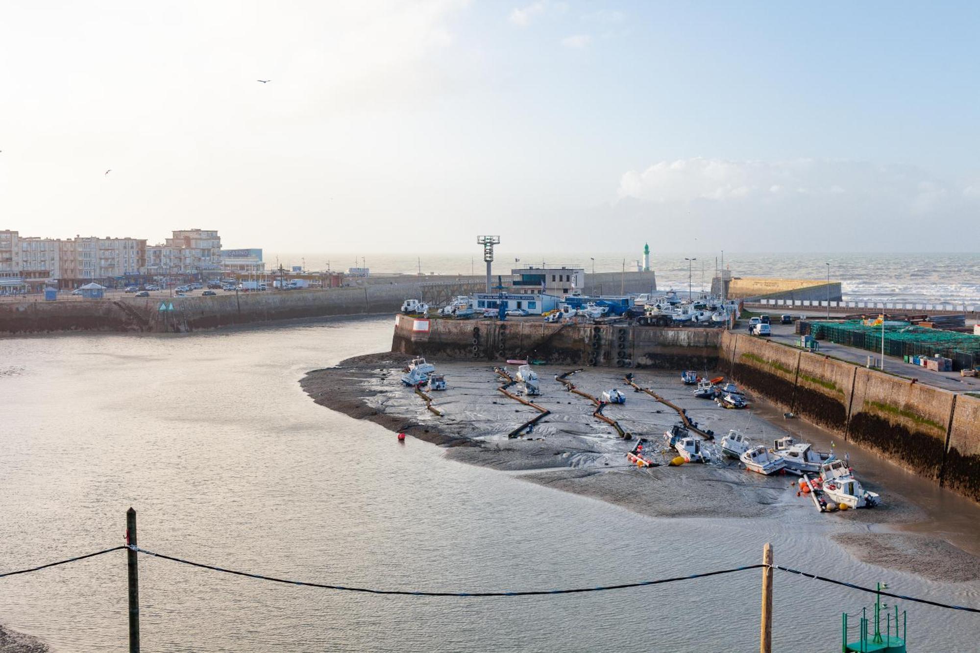 La Coquille - Vue Mer Panoramique & Port Treport Le Treport Exterior photo